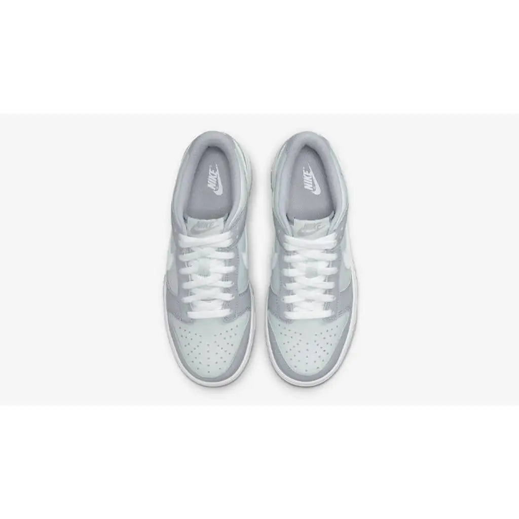 Nike Dunk Low GS Pure Platinum Wolf Grey |  Premium Two-Tone Sneakers