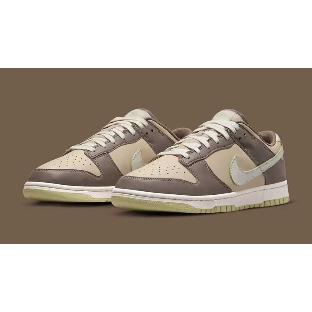 Nike Dunk Low Velcro Tongue Tan Brown | Premium Neutral Dunk Low | Limited Edition Sneakers