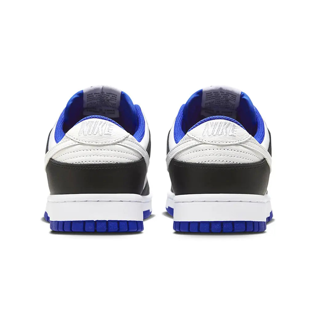 Nike Dunk Low White Black Blue | Classic Two-Tone Dunk | Retro Streetwear Sneakers