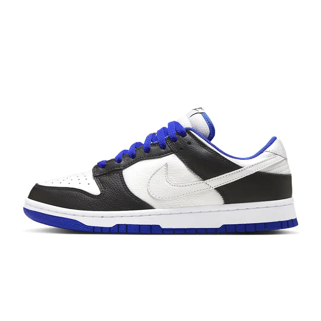 Nike Dunk Low White Black Blue | Classic Two-Tone Dunk | Retro Streetwear Sneakers