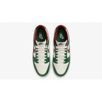 Nike Dunk Low White Green Team Red | Classic Three-Tone Dunk | Retro Sneakers
