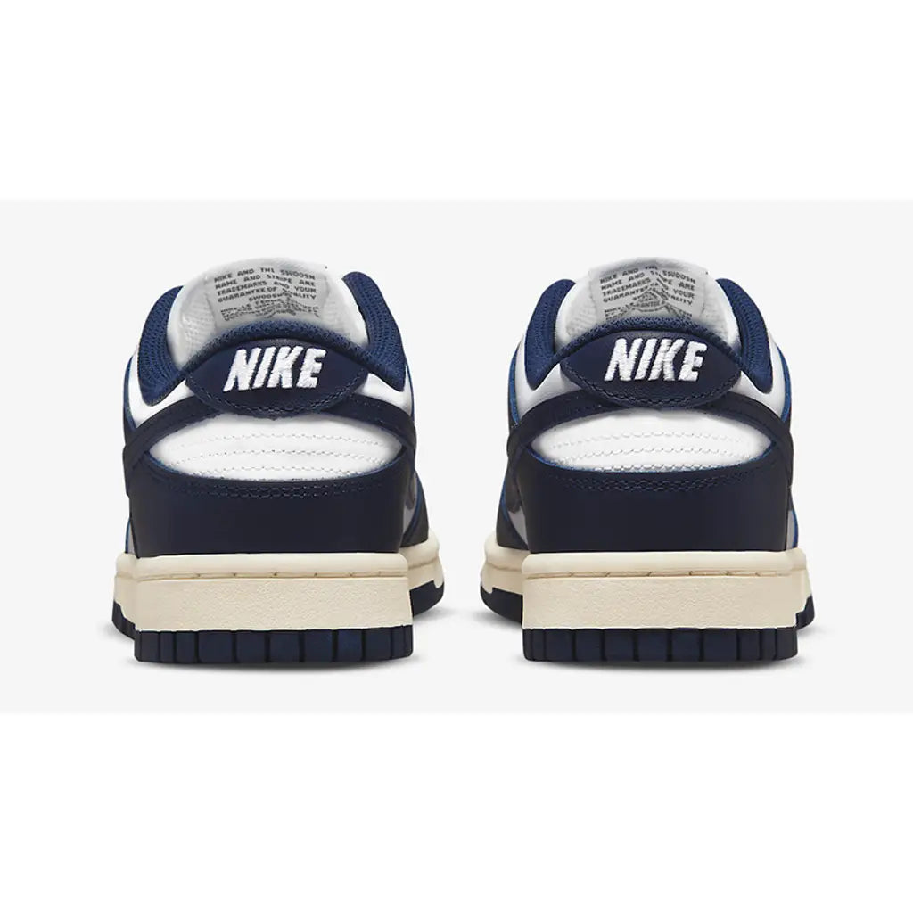 Nike Dunk Low Vintage Navy | Retro Navy Dunk | Classic Two-Tone Sneakers