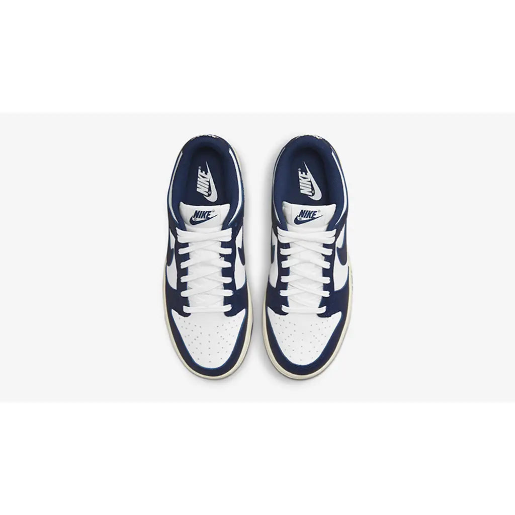 Nike Dunk Low Vintage Navy | Retro Navy Dunk | Classic Two-Tone Sneakers