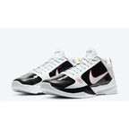 Nike Kobe 5 Protro Alternate Bruce Lee White Black Trainers – Sleek Basketball Sneakers
