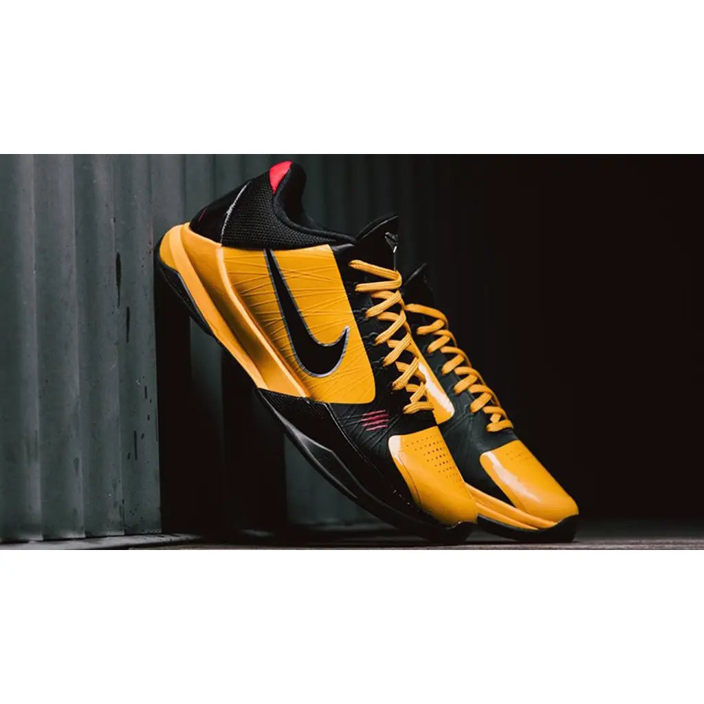 Nike Kobe 5 Protro Bruce Lee Trainers – Iconic Yellow Black Basketball Sneakers