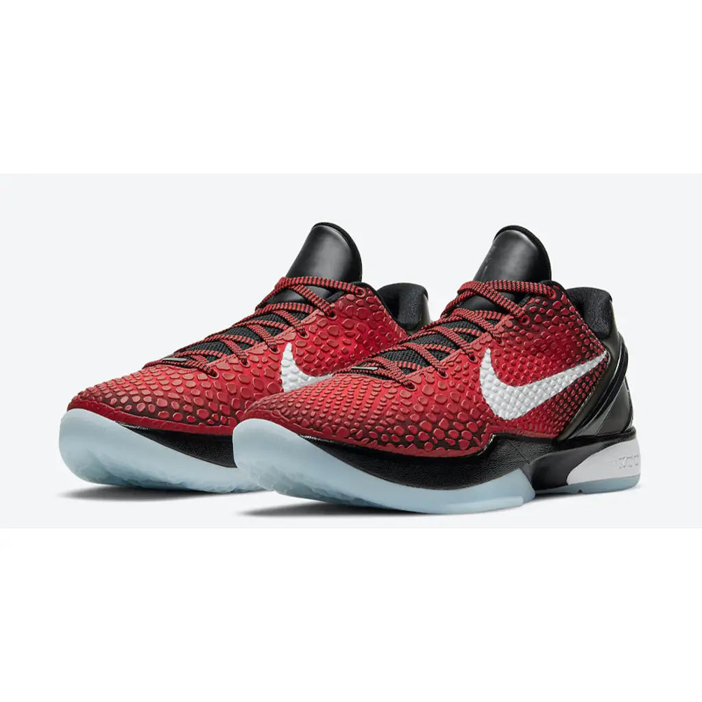 Nike Zoom Kobe 6 All-Star 2011 Red Black Snakeskin Trainers