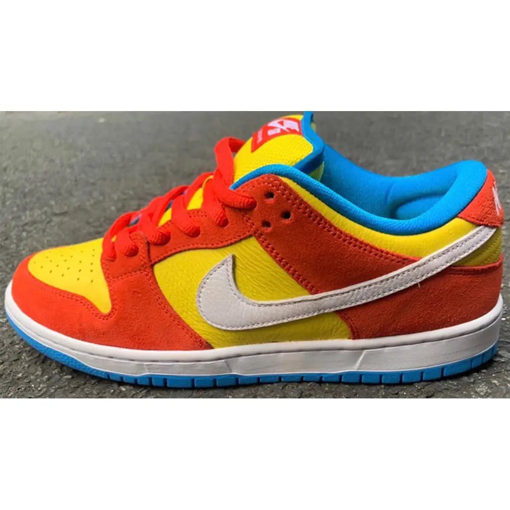 Nike SB Dunk Low "Bart Simpson" BQ6817-602 | Habanero Red