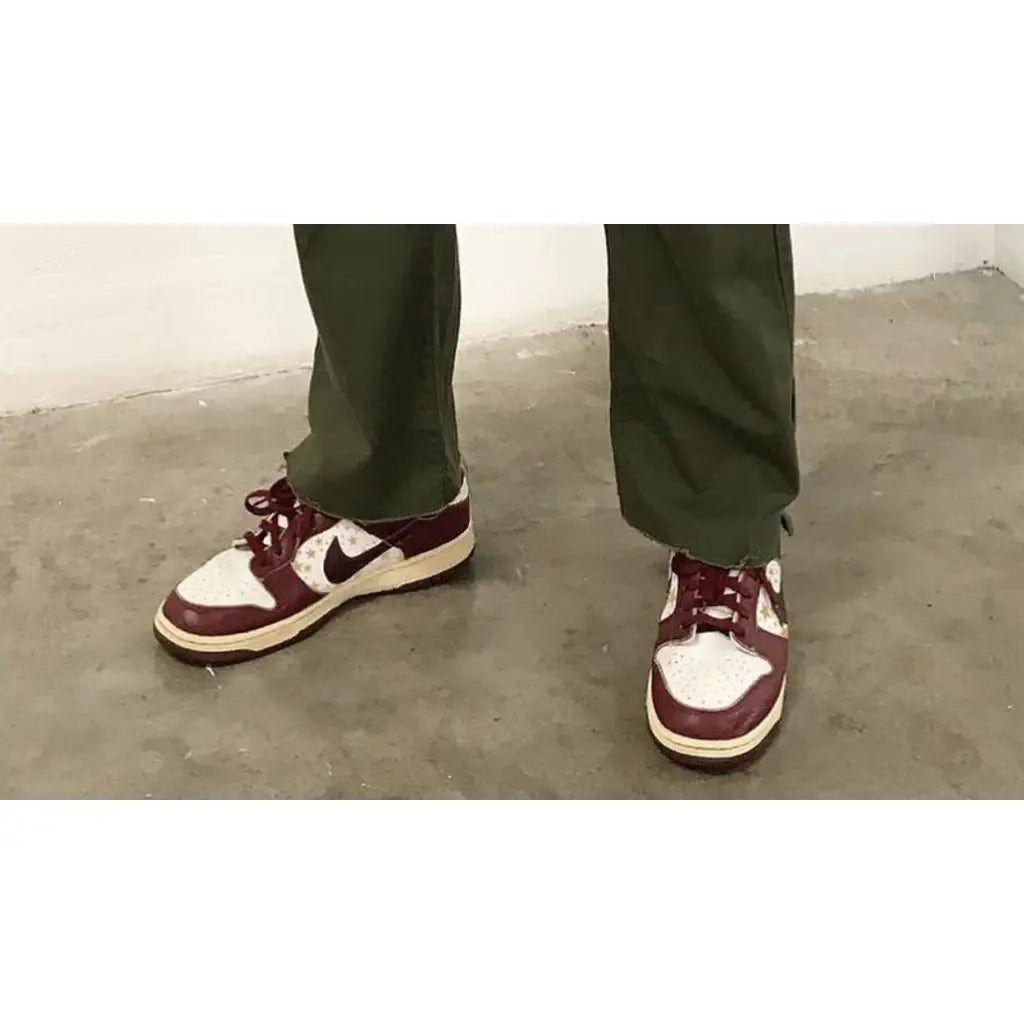 Supreme x Nike SB Dunk Low Stars Barkroot Brown – Limited Edition Skate Sneakers