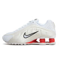 Nike Shox R4 GS Sail Crimson – Stylish Youth Cushioned Sneakers