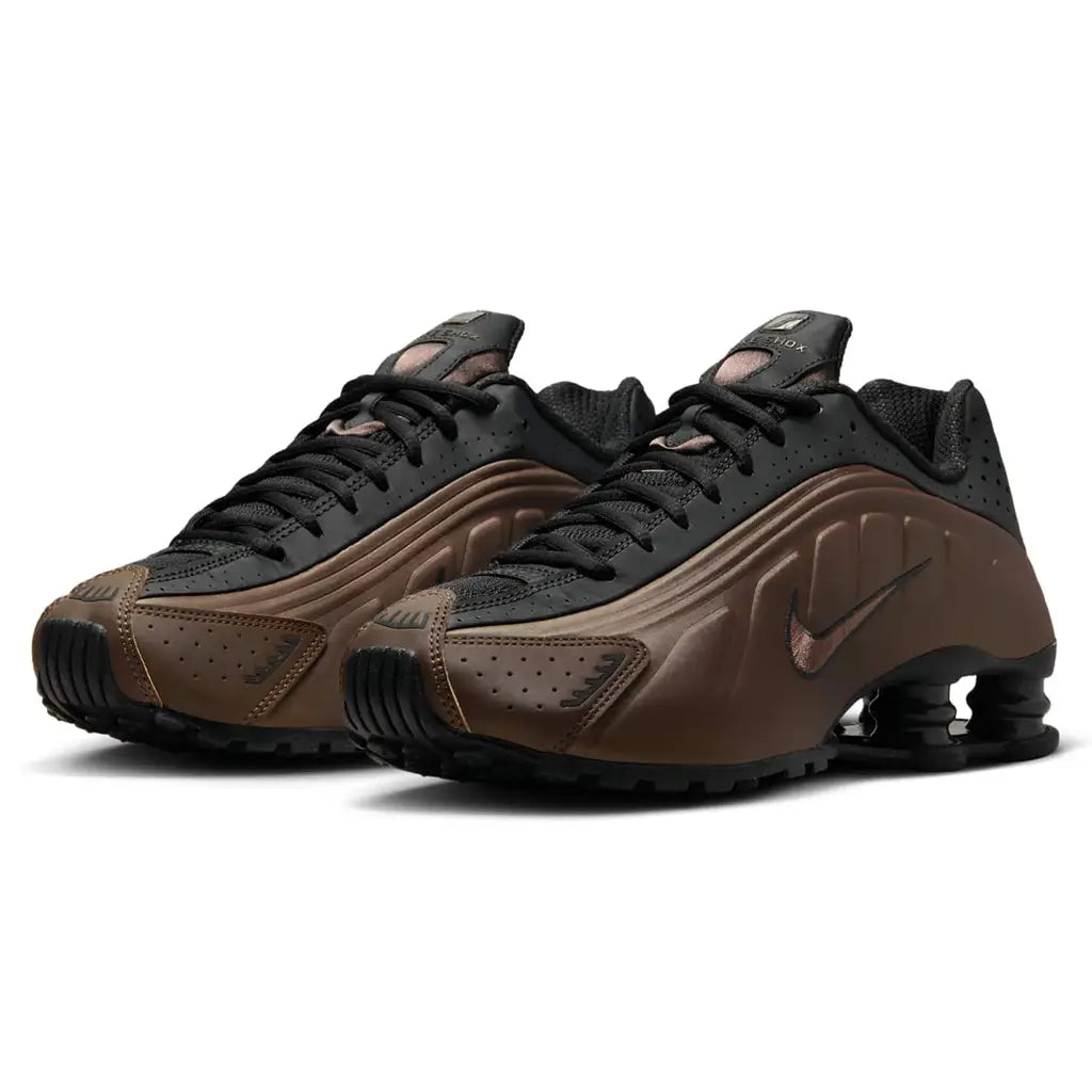 Nike Shox R4 Off Noir Ironstone – Premium Cushioned Sneakers