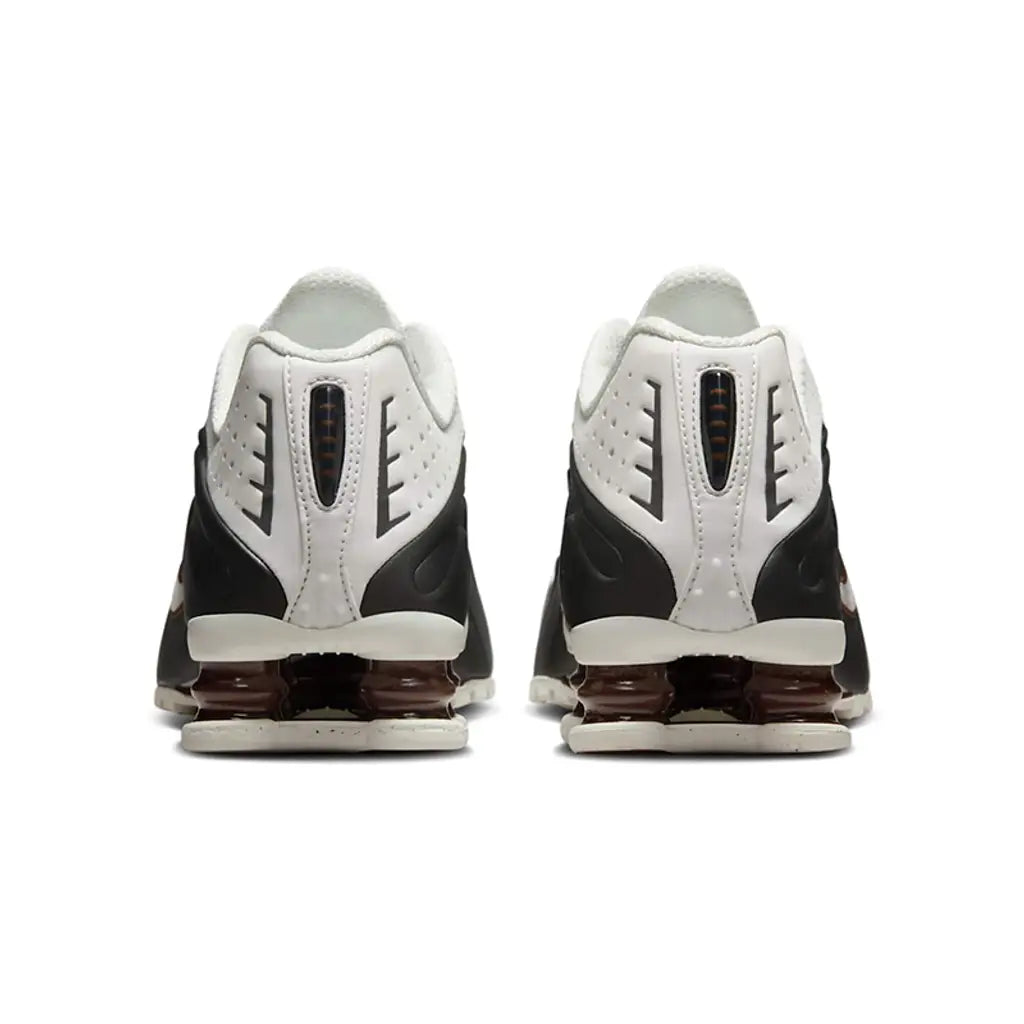 Nike Shox R4 Sail Black Fauna Brown – Stylish Cushioned Sneakers