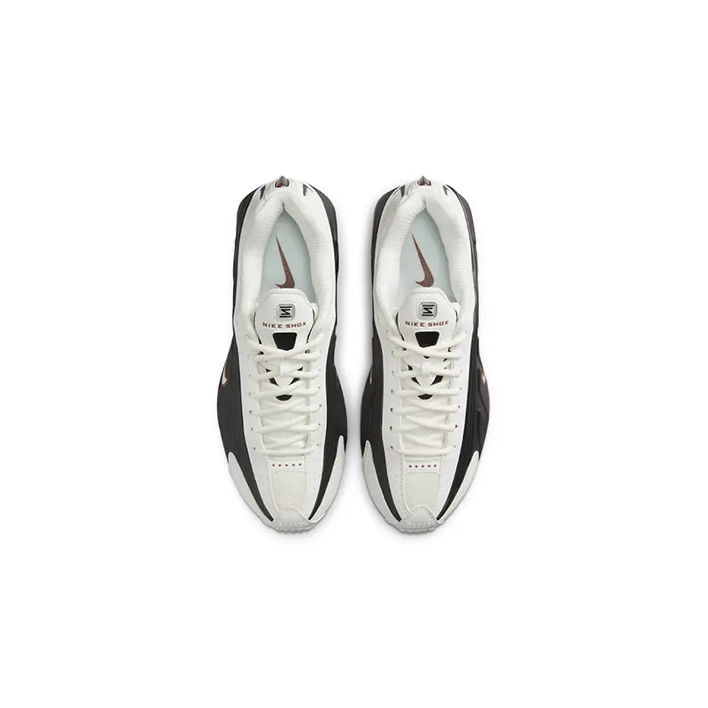 Nike Shox R4 Sail Black Fauna Brown – Stylish Cushioned Sneakers