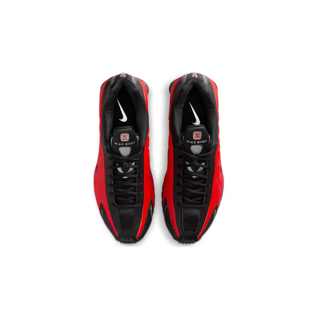 Nike Shox R4 University Red Black – Bold Cushioned Sneakers