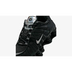 Nike Shox TL Off Noir Metallic Silver AR3566-002 – Black Silver Shox Cushioning Trainer