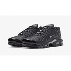 Nike TN Air Max Plus Mini Swoosh Black Silver Trainers Sneakers