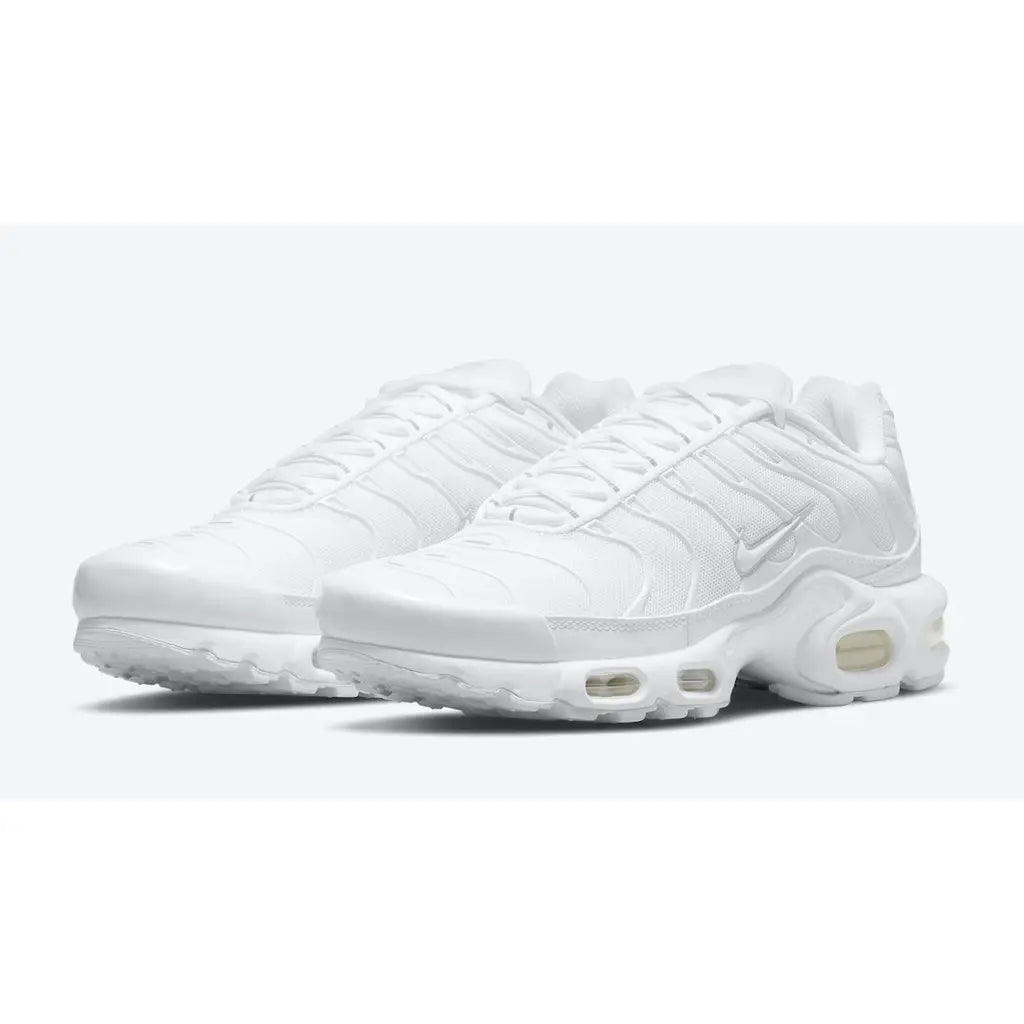 Nike TN Air Max Plus Triple White Trainers Sneakers