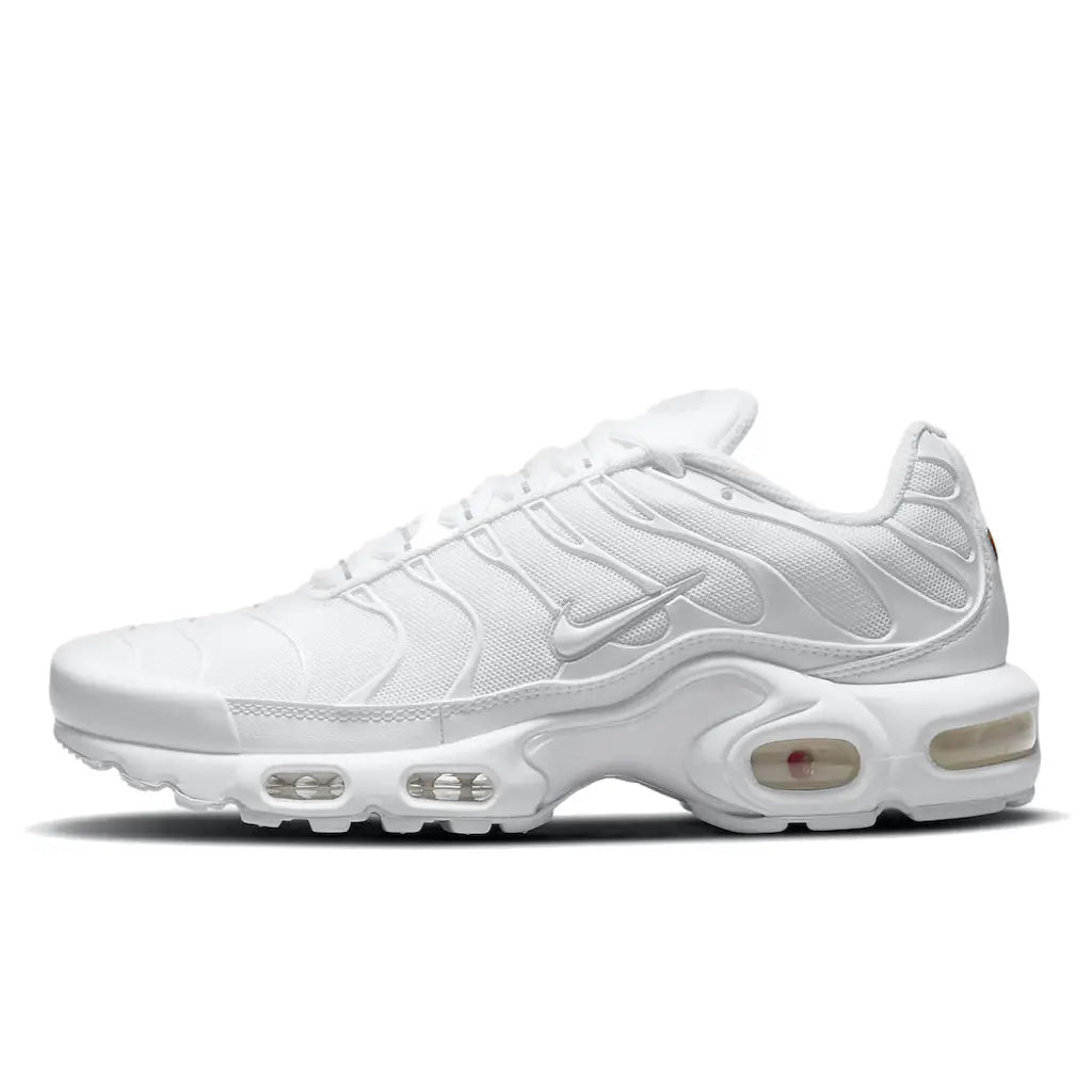 Nike TN Air Max Plus Triple White Trainers Sneakers
