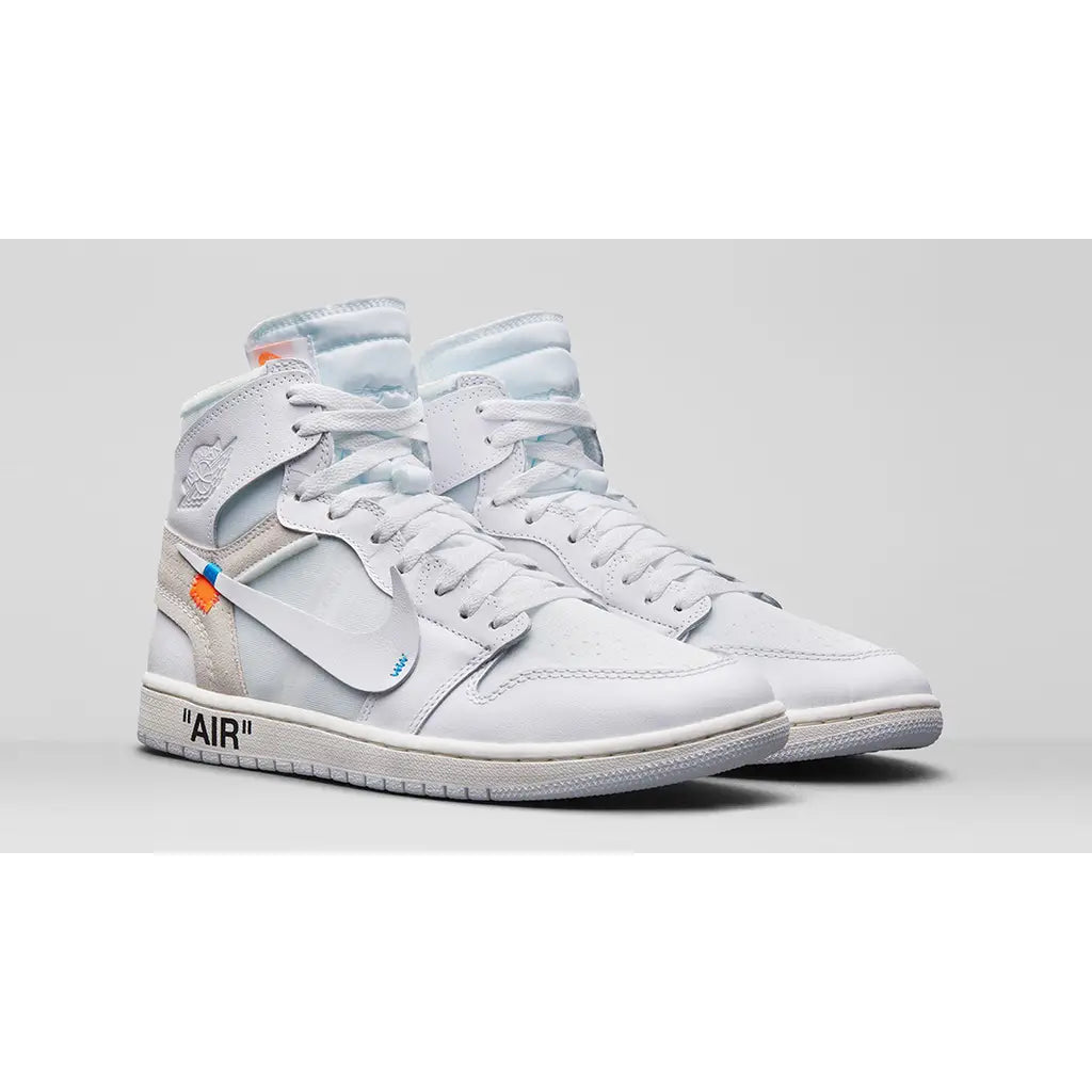 Off-White x Air Jordan 1 High OG "Alaska" | Official Collab Trainers