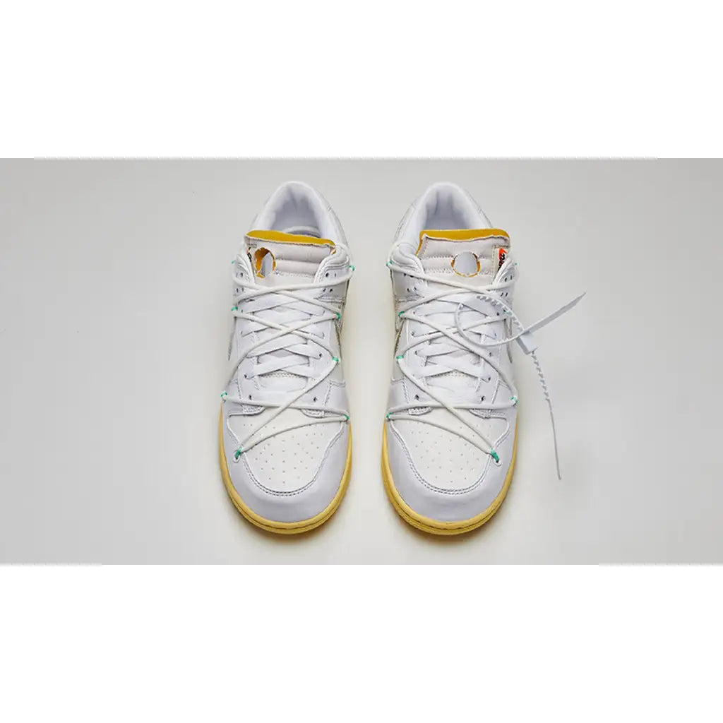 Off-White x Nike Dunk Low White Lot 1 | The 50 Collection | Premium Limited Edition Sneakers