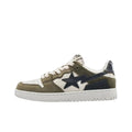 BAPE Sk8 Sta #4 M1 ‘Olive Drab’ Sneakers – Streetwear Skate Low-Tops