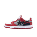 BAPE Wmns Sk8 Sta #1 ‘Red’ Sneakers – Women’s Streetwear Skate Trainers