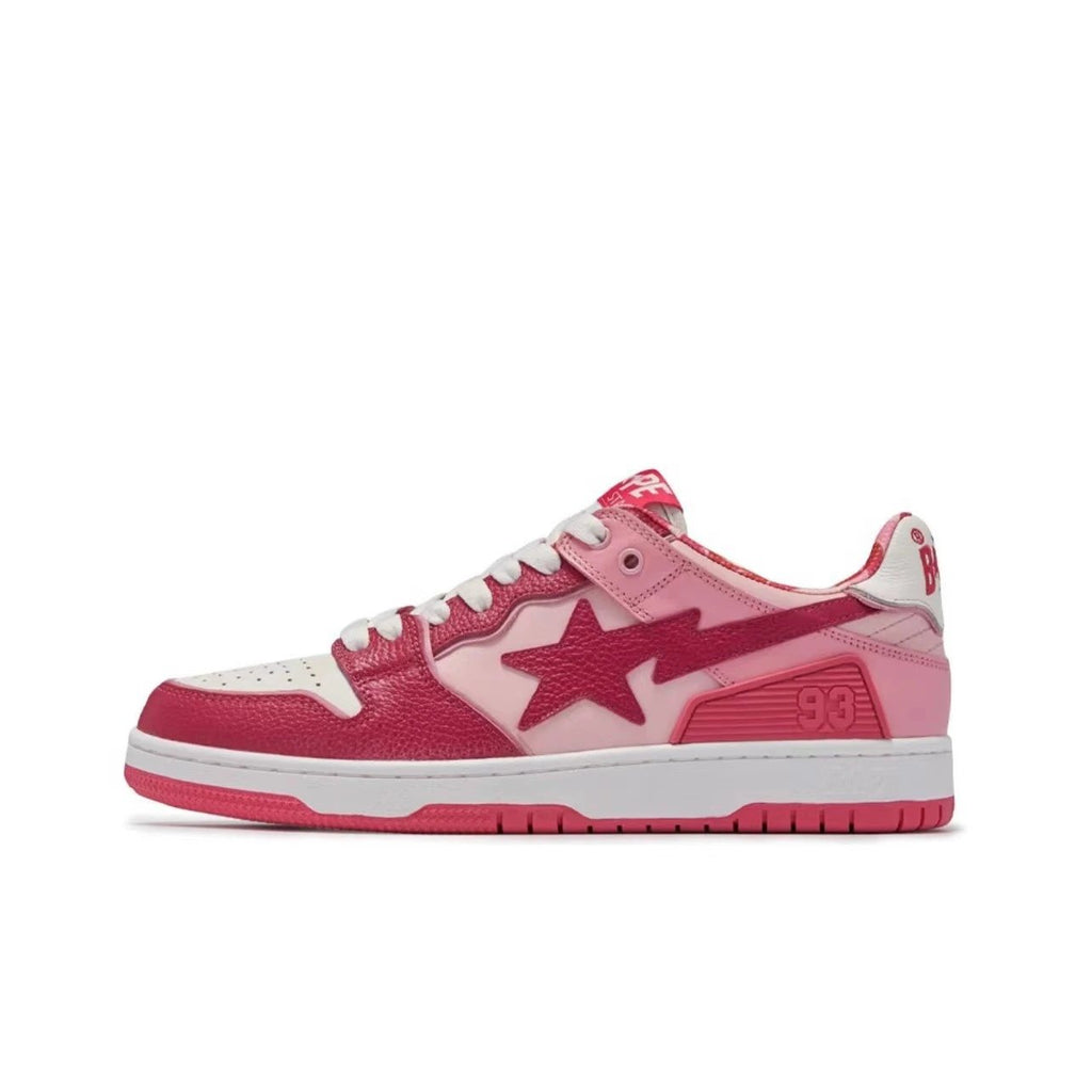 BAPE Sk8 Sta #2 ‘ABC Camo – Red’ Sneakers – Streetwear Skate Trainers
