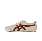 Onitsuka Tiger Mexico 66 Vintage ‘Cream Burgundy’ Sneakers – Retro Trainers