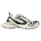 Balenciaga 3XL Sneaker 'Worn-Out White Black' | Luxury Designer Trainers UK