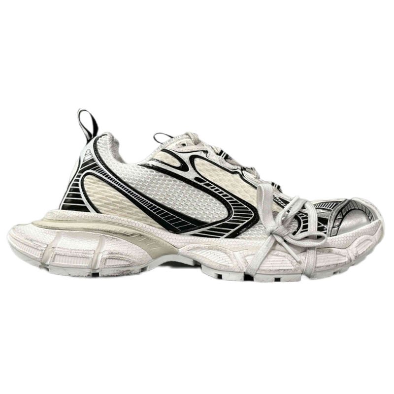 Balenciaga 3XL Sneaker 'Worn-Out White Black' | Luxury Designer Trainers UK