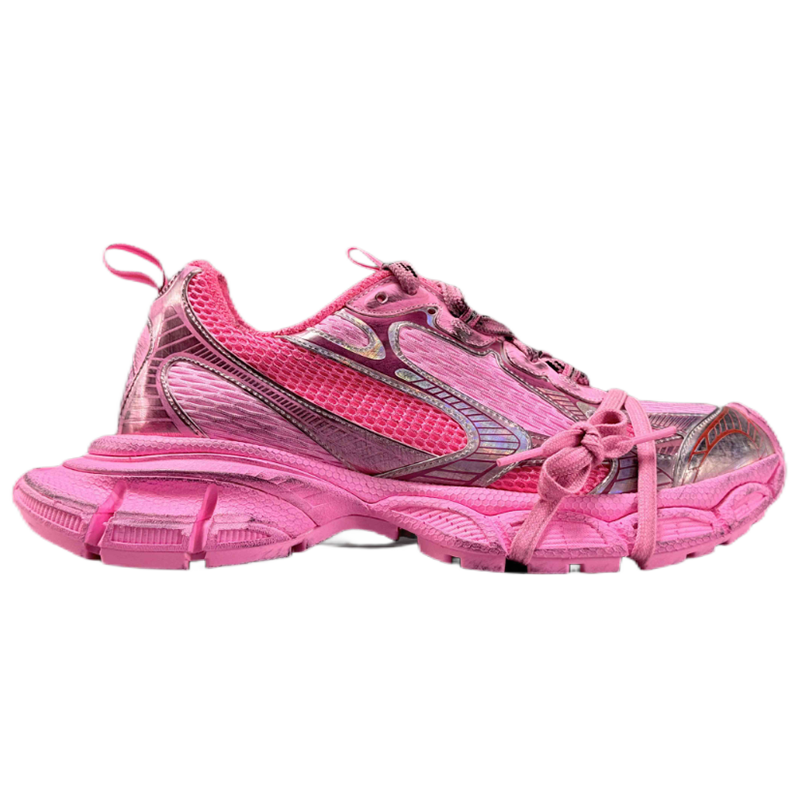Balenciaga 3XL Mesh & Polyurethane Pink Sneakers | Luxury Trainers UK