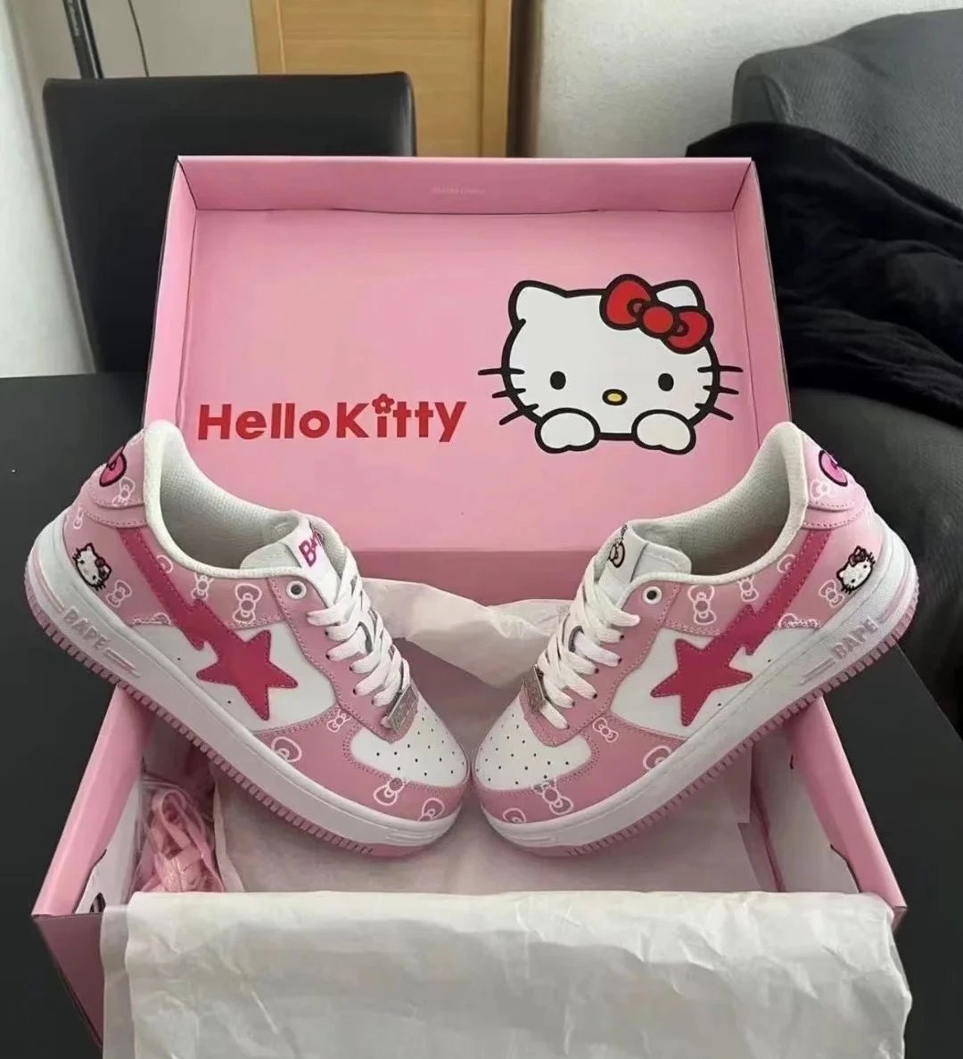 BAPE x Hello Kitty Sneakers – Iconic Streetwear Collaboration Trainers