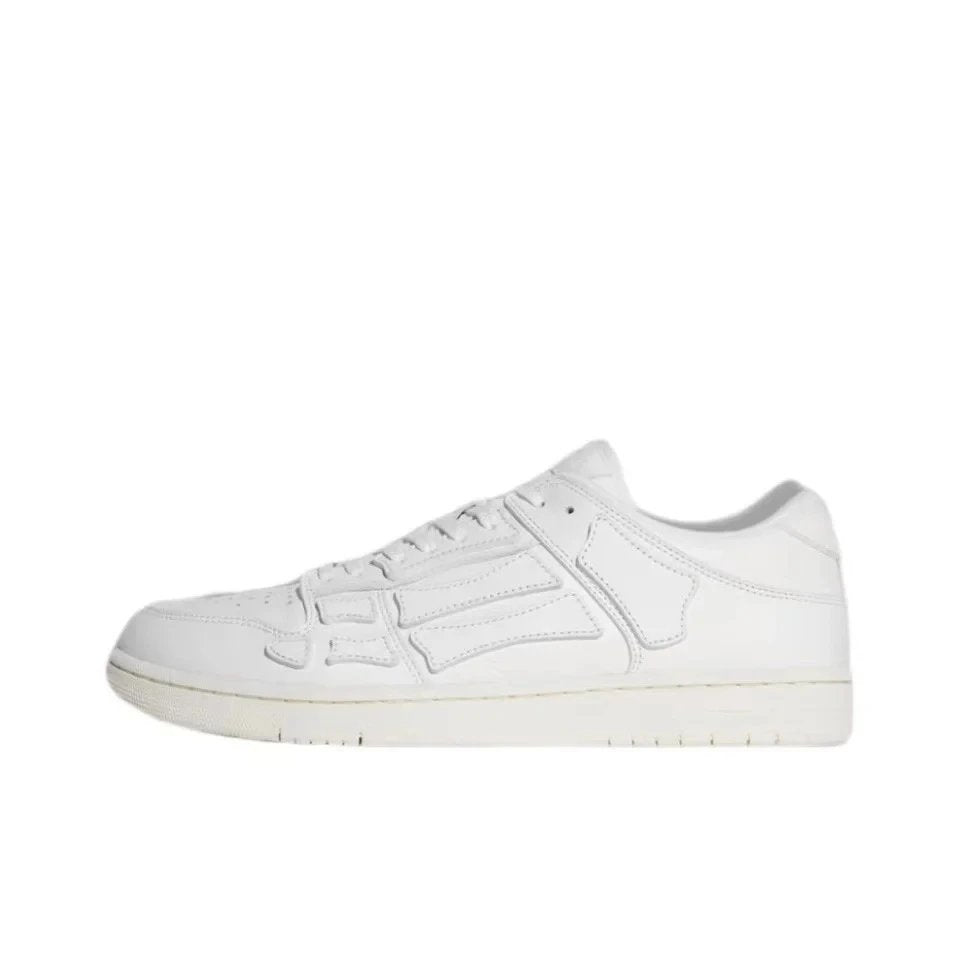 AMIRI Skel-Top ‘White Vintage’ Low-Top Sneakers – Luxury Designer Trainers