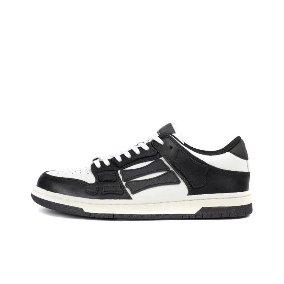 AMIRI Skel Top Low ‘Black White’ (2024) Sneakers – Luxury Streetwear Trainers