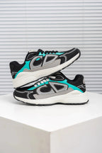 Dior B30 ‘Reflective CD30 – Anthracite Green’ Sneakers – Luxury Performance Trainers
