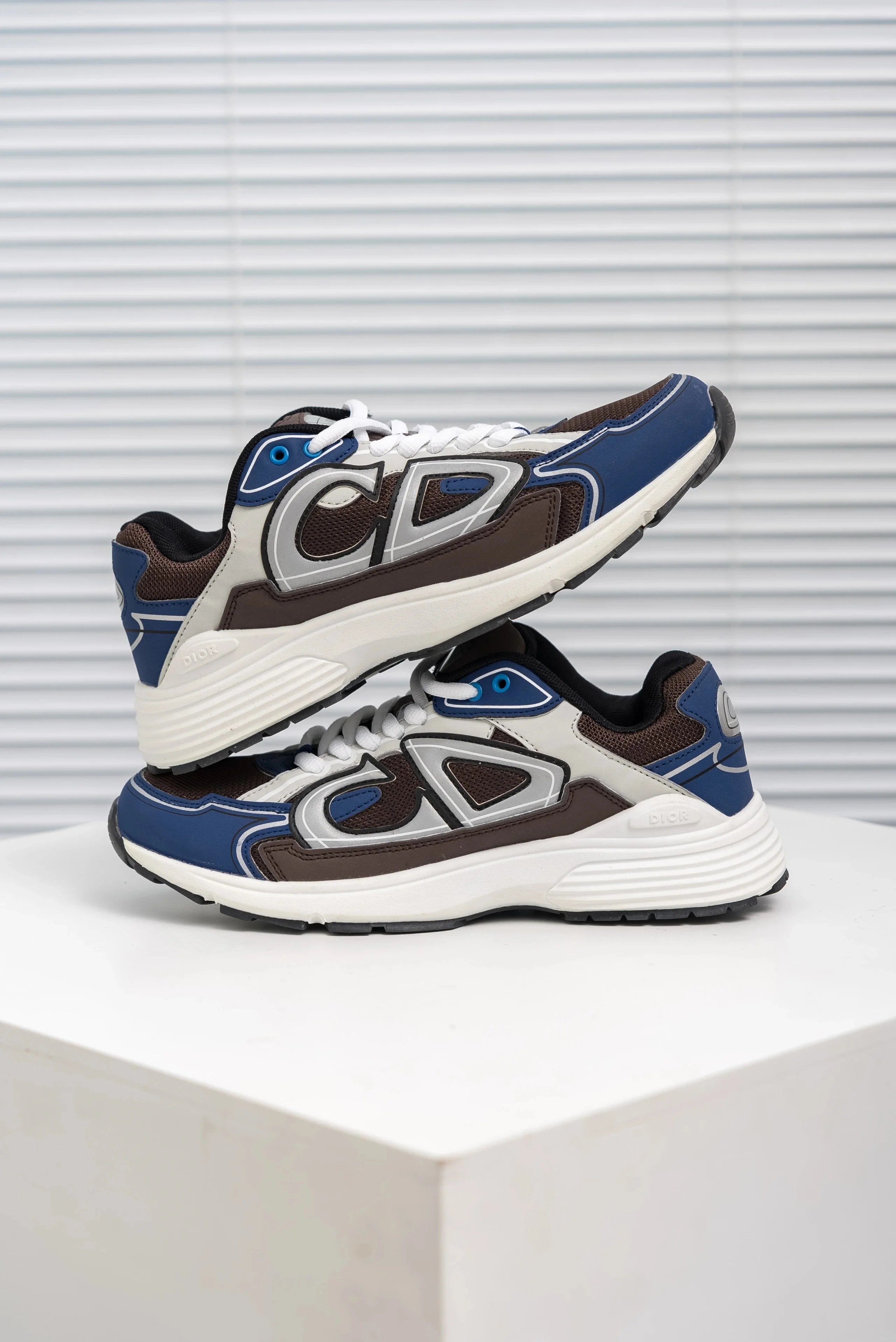 Dior B30 ‘Black Blue’ Sneakers – Luxury Performance Runner Trainers