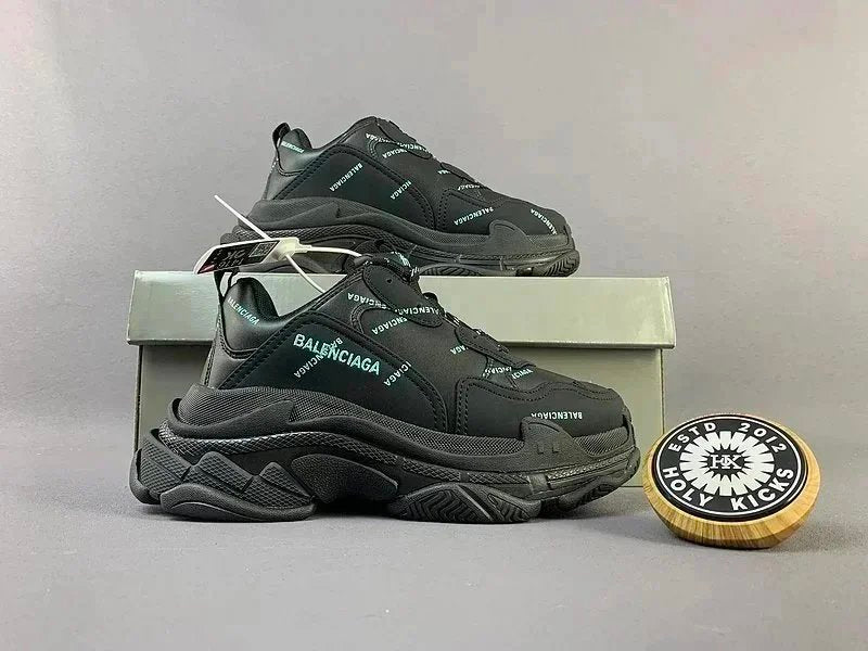 Balenciaga Triple S Sneaker 'Allover Logo - Black' | Luxury Trainers