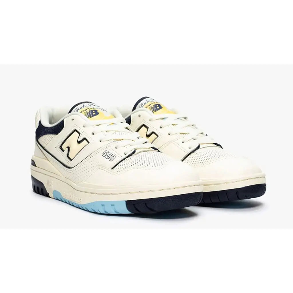 Rich Paul x New Balance 550 ‘Cream’ Trainers – Premium Leather Retro Sneakers (BB550RP1)