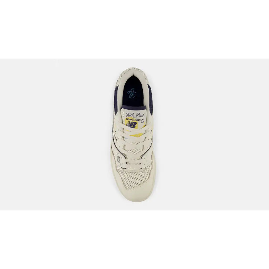 Rich Paul x New Balance 550 ‘Cream’ Trainers – Premium Leather Retro Sneakers (BB550RP1)