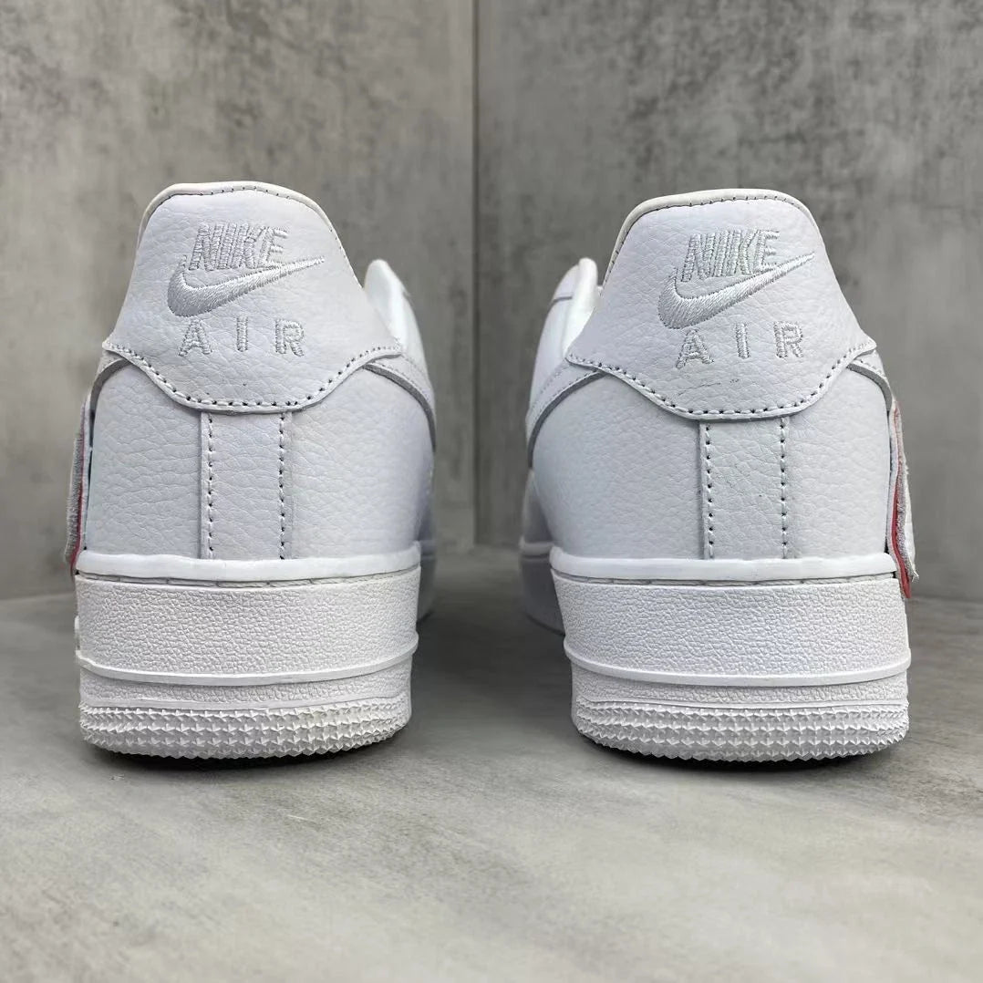Nike Air Force 1 Low x Cactus Plant Flea Market (CPFM) White Red Lettering Trainers Sneakers