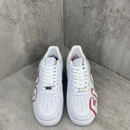 Nike Air Force 1 Low x Cactus Plant Flea Market (CPFM) White Red Lettering Trainers Sneakers
