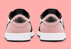 Nike Air Jordan 1 Retro Low OG Bleached Coral Trainers – Black Pink Men’s Sneakers