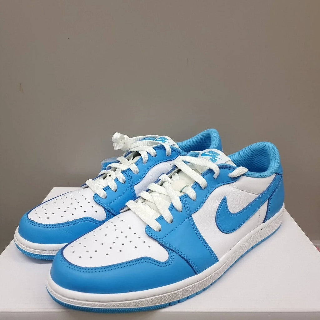 Nike SB x Air Jordan 1 Low QS “UNC” Trainers – University Blue Skate Shoes