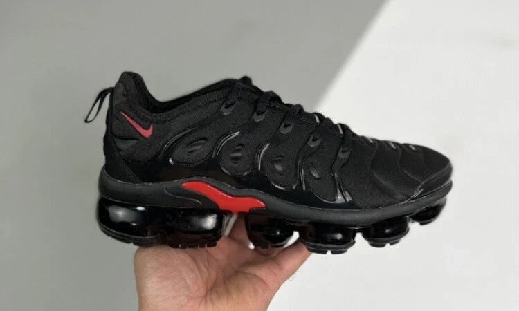 Nike Air VaporMax Plus Red Black Trainers Sneakers