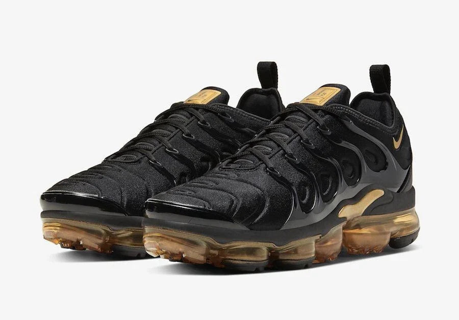 Nike Air VaporMax Plus “Black Gold” Trainers Sneakers