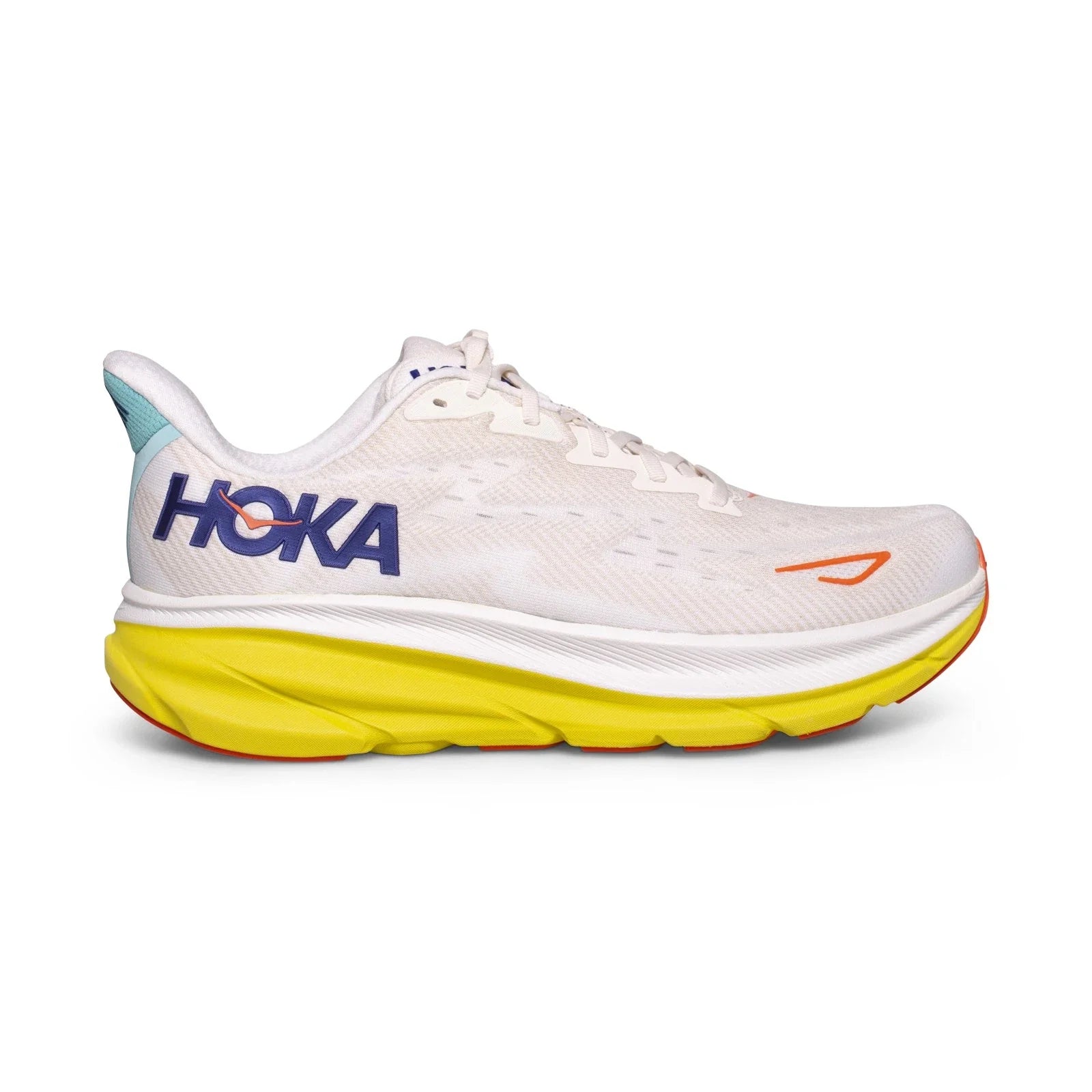 HOKA Clifton 9 Running Shoes – Eggnog / Passion Fruit
