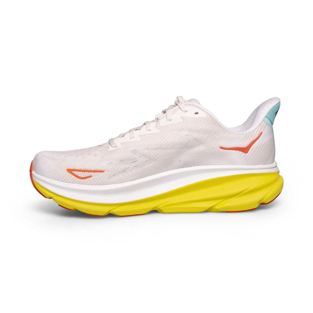HOKA Clifton 9 Running Shoes – Eggnog / Passion Fruit