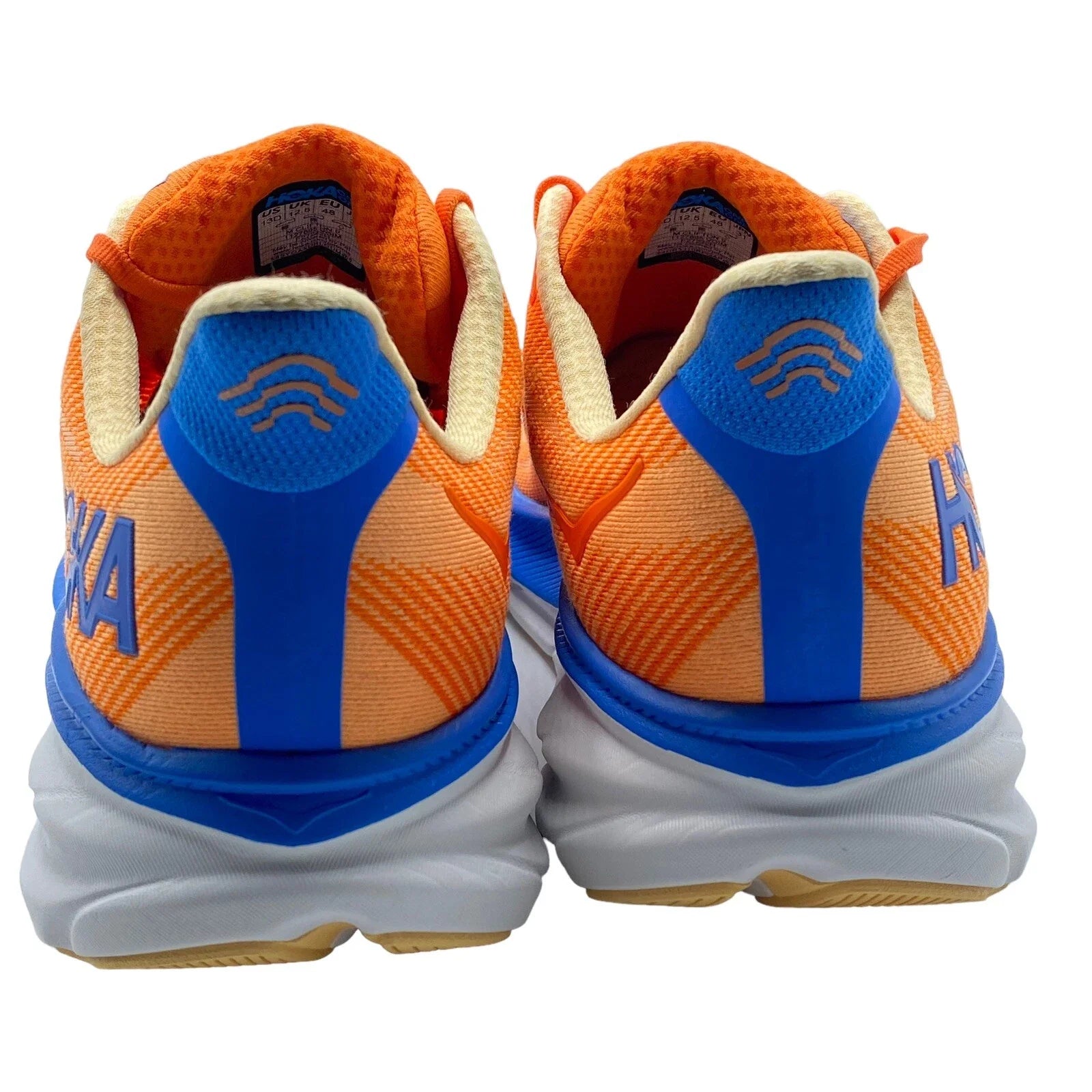 HOKA Clifton 9 Running Shoes – Vibrant Orange / Impala