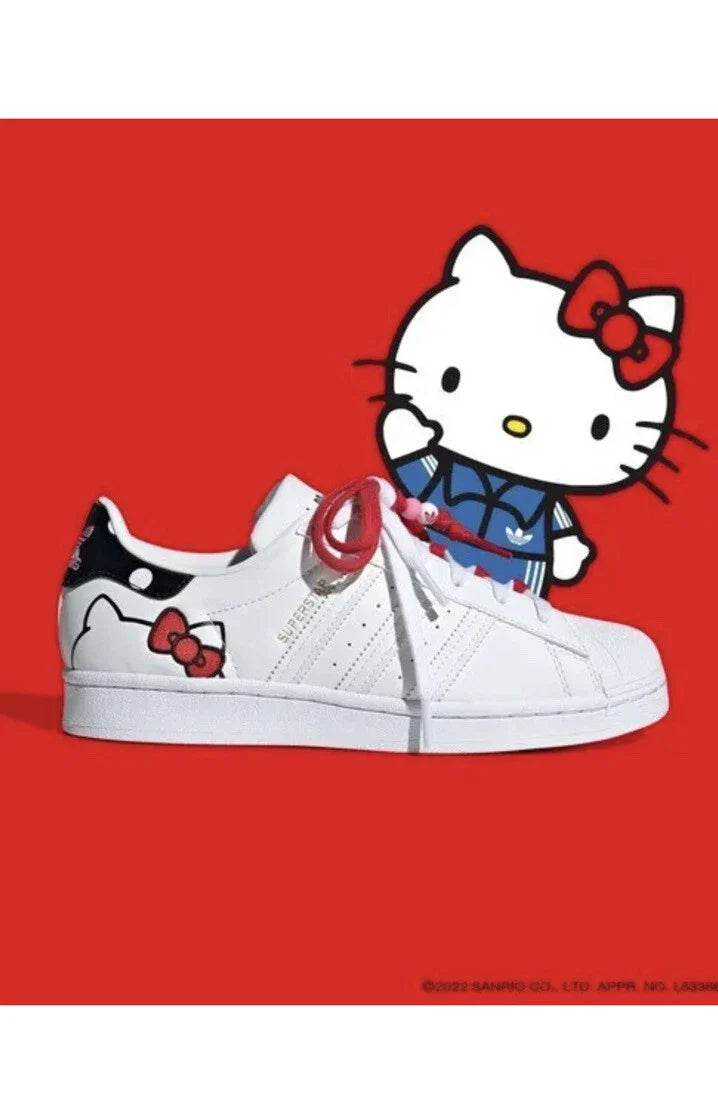 Adidas x Hello Kitty Superstar Shoes White
