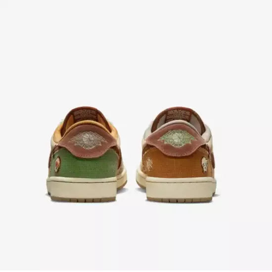 Zion Williamson x Nike Air Jordan 1 Retro Low OG Voodoo Trainers – Limited AJ1 Sneakers