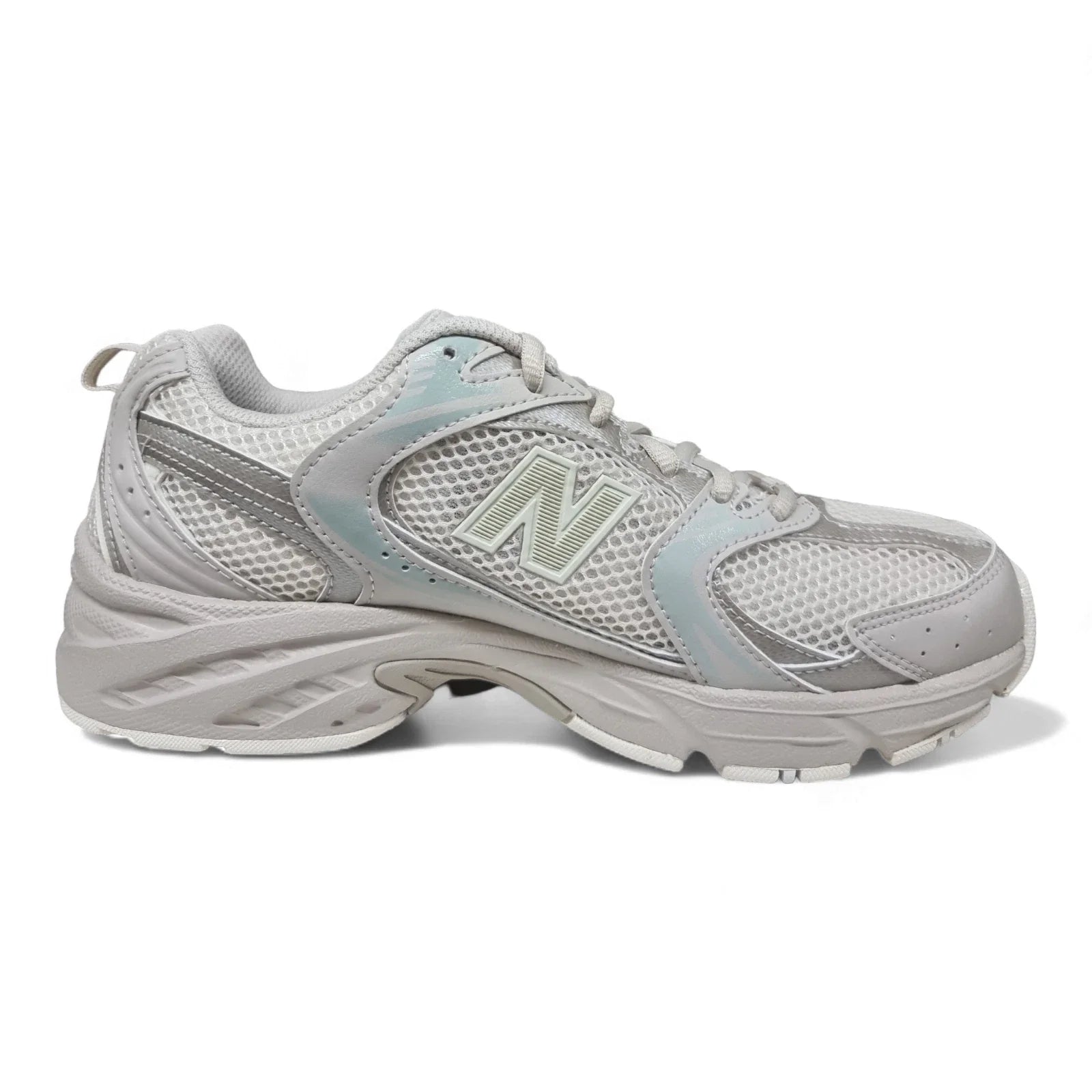 New Balance 530 ‘Moonbeam’ Trainers – Mesh Running Sneakers with ABZORB Cushioning (MR530AA1)